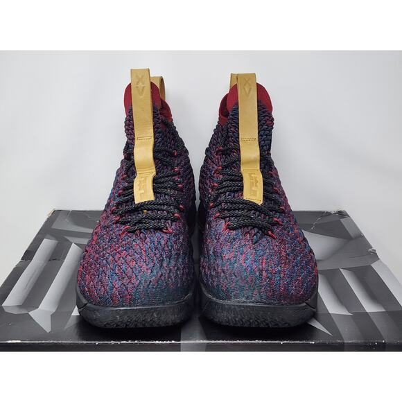 Nike LeBron 15 NEW HEIGHTS 897648-300 Size 12 WORN - Picture 2 of 8